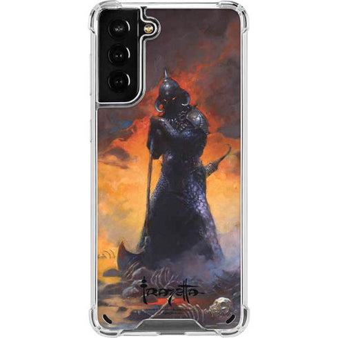 Frazetta Death Dealer Galaxy S21 Plus 5G Clear Case